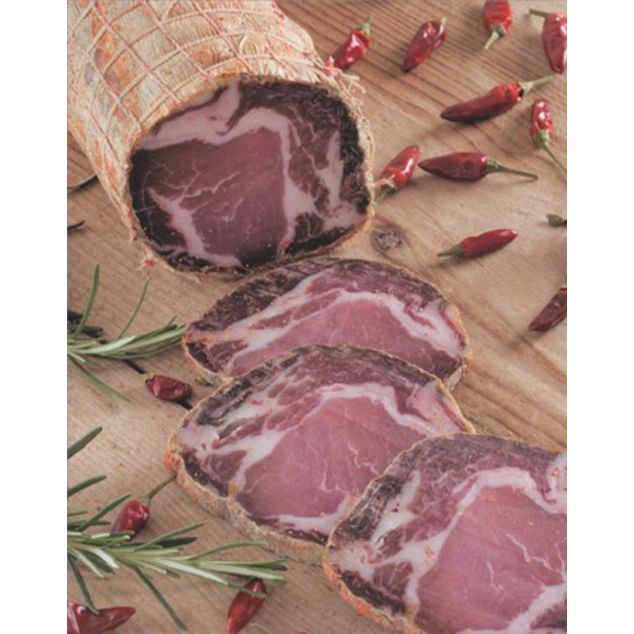 Capocollo Di Casabona Artigianale Essiccazione Naturale 650-700gr - Nonna Calabrese.it