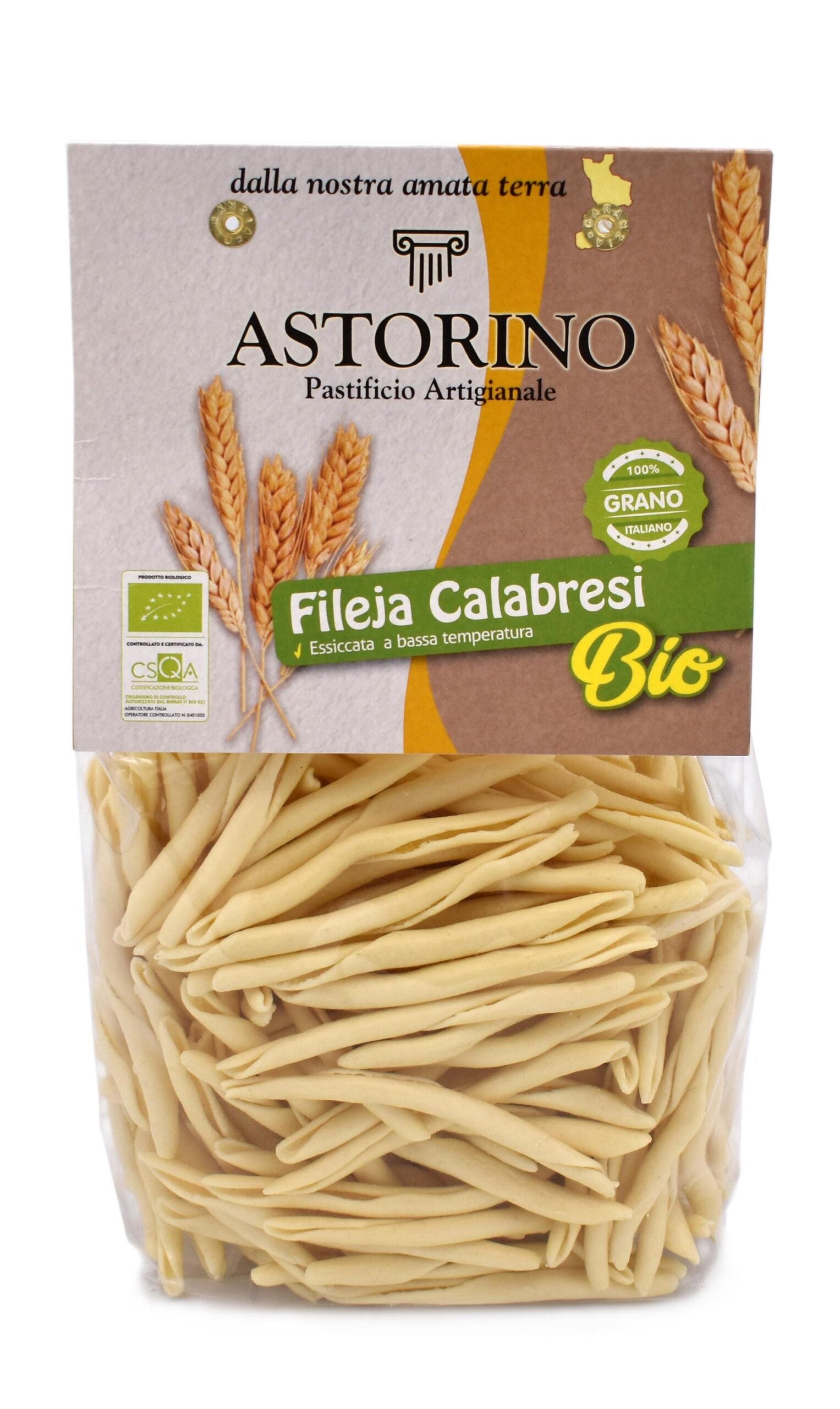 Fileja Calabrese Bio Pasta Artigianale Nonna Calabrese
