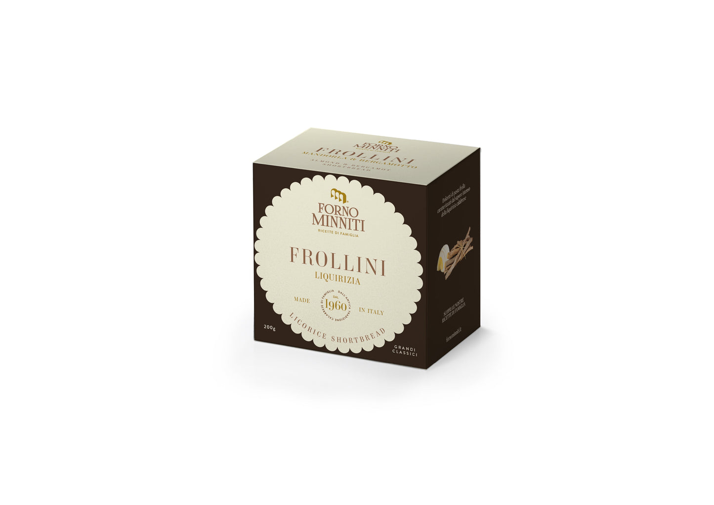 Frollini liquirizia 200gr - Dolci