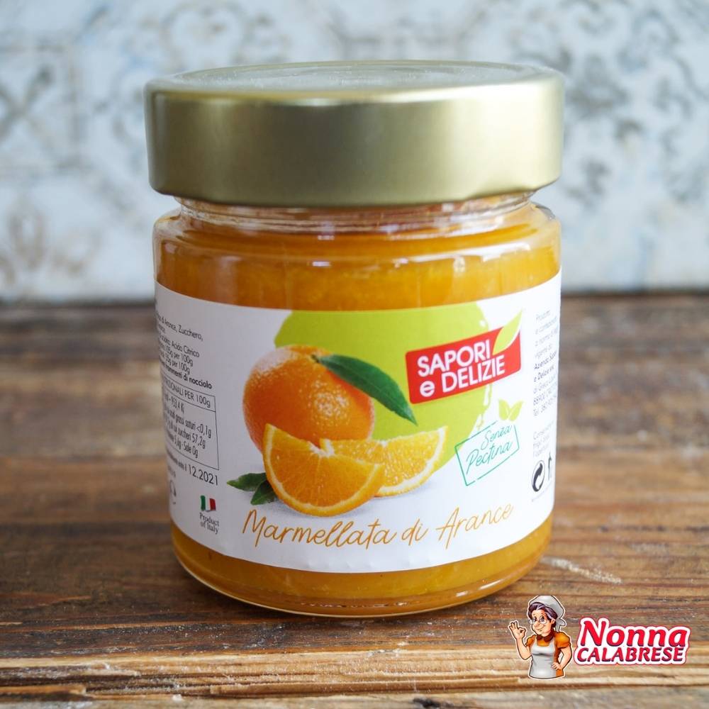 Homemade Jam of Natural Fresh Oranges Without Preservatives 270g – Nonna  Calabrese