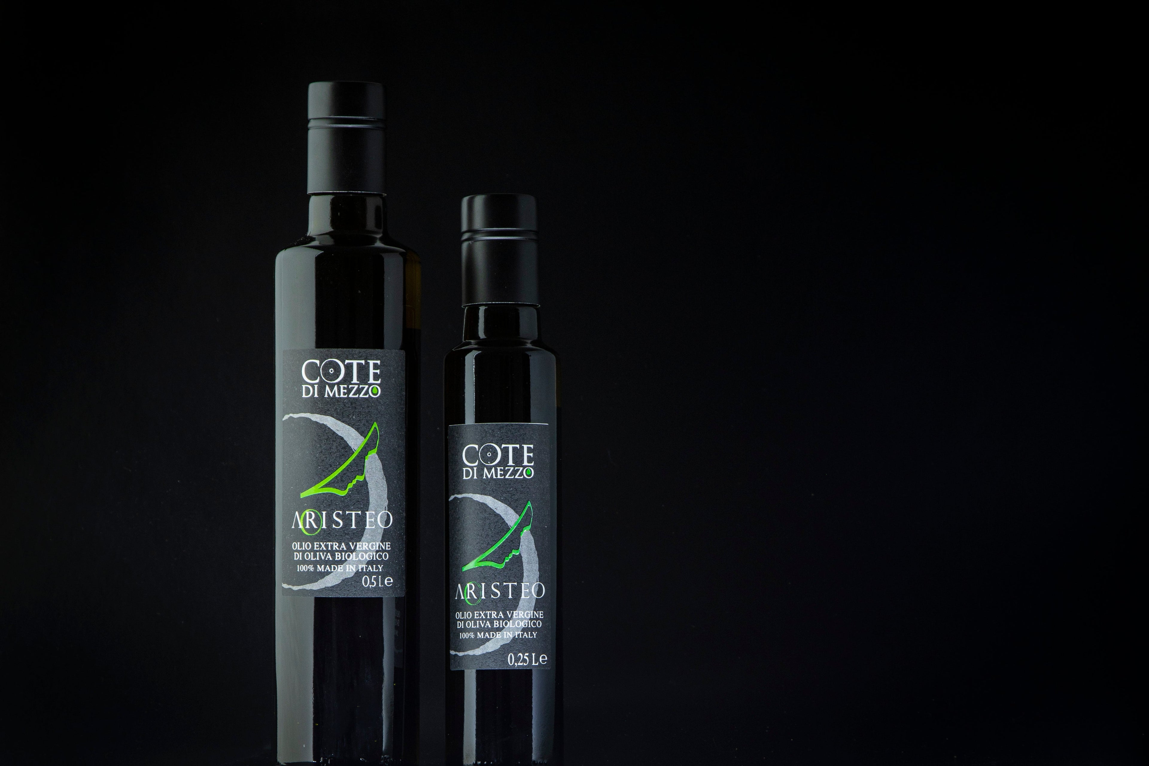 Olio Extra Vergine di Oliva BIO bottiglia da 0,25l - Olio