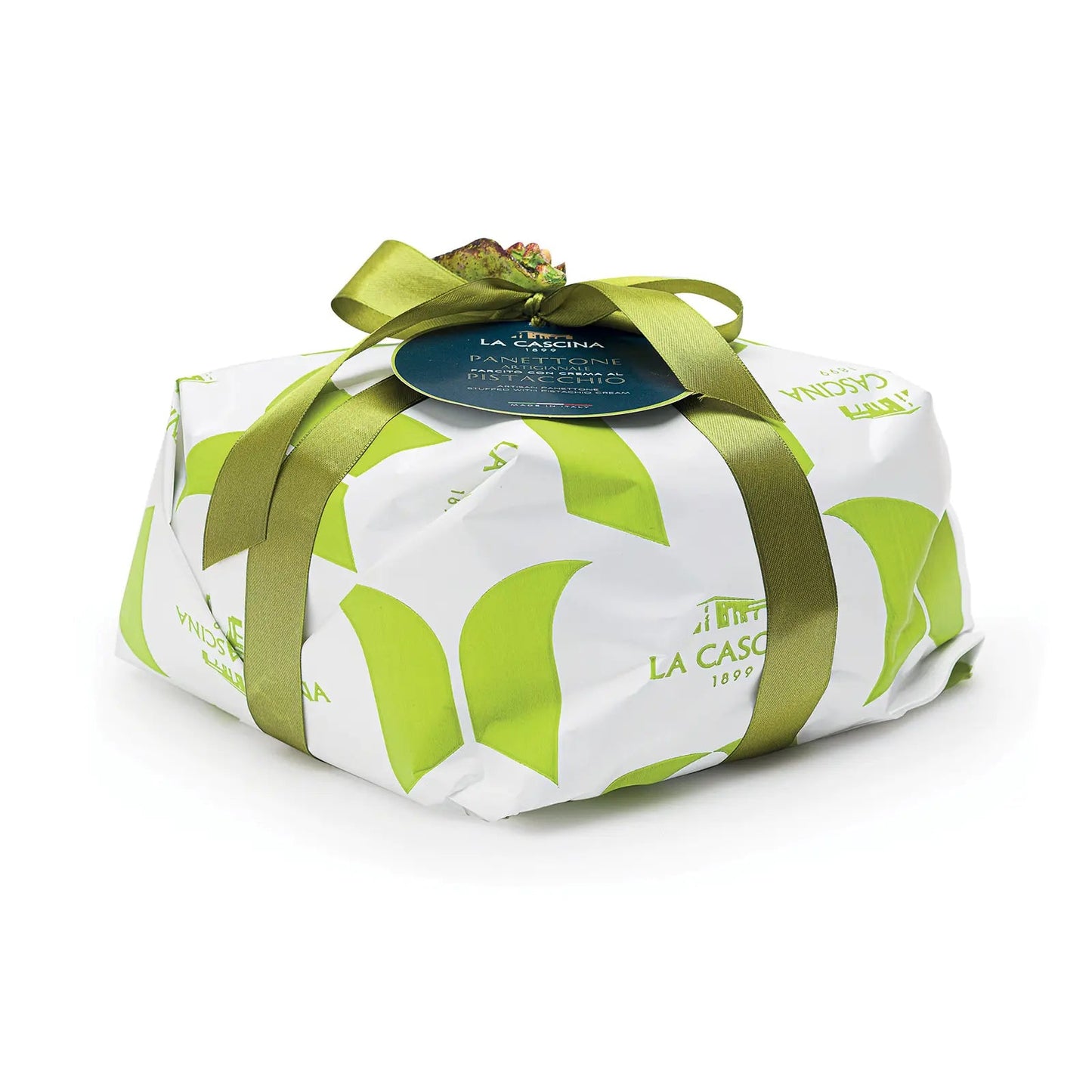 Panettone Artigianale Calabrese con crema al Pistacchio di