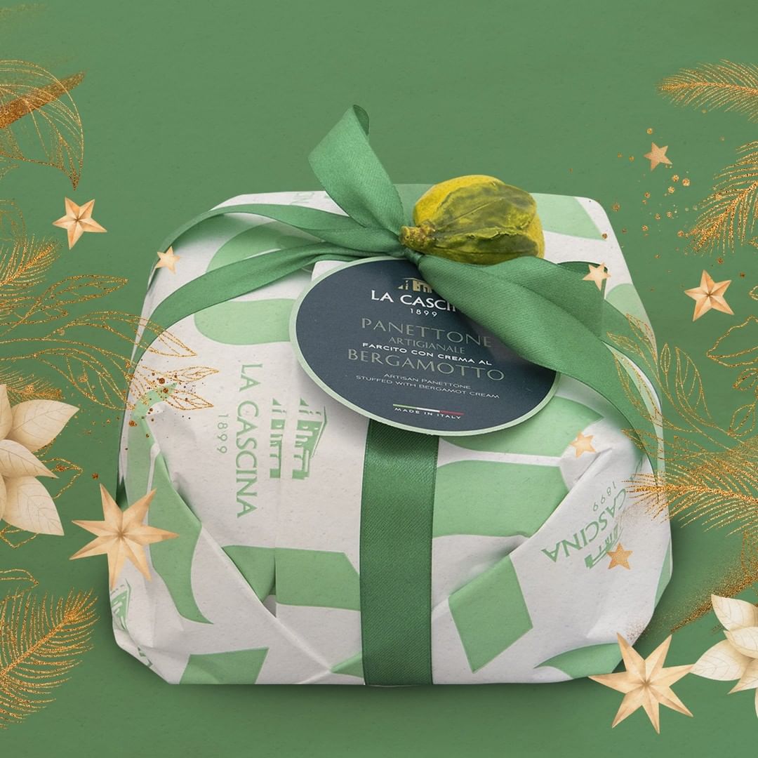 Panettone Artigianale con Crema al Bergamotto di Reggio