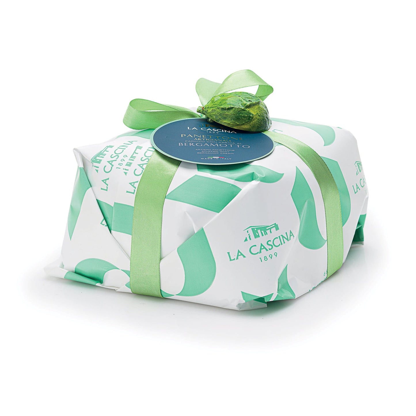 Panettone Artigianale con Crema al Bergamotto di Reggio