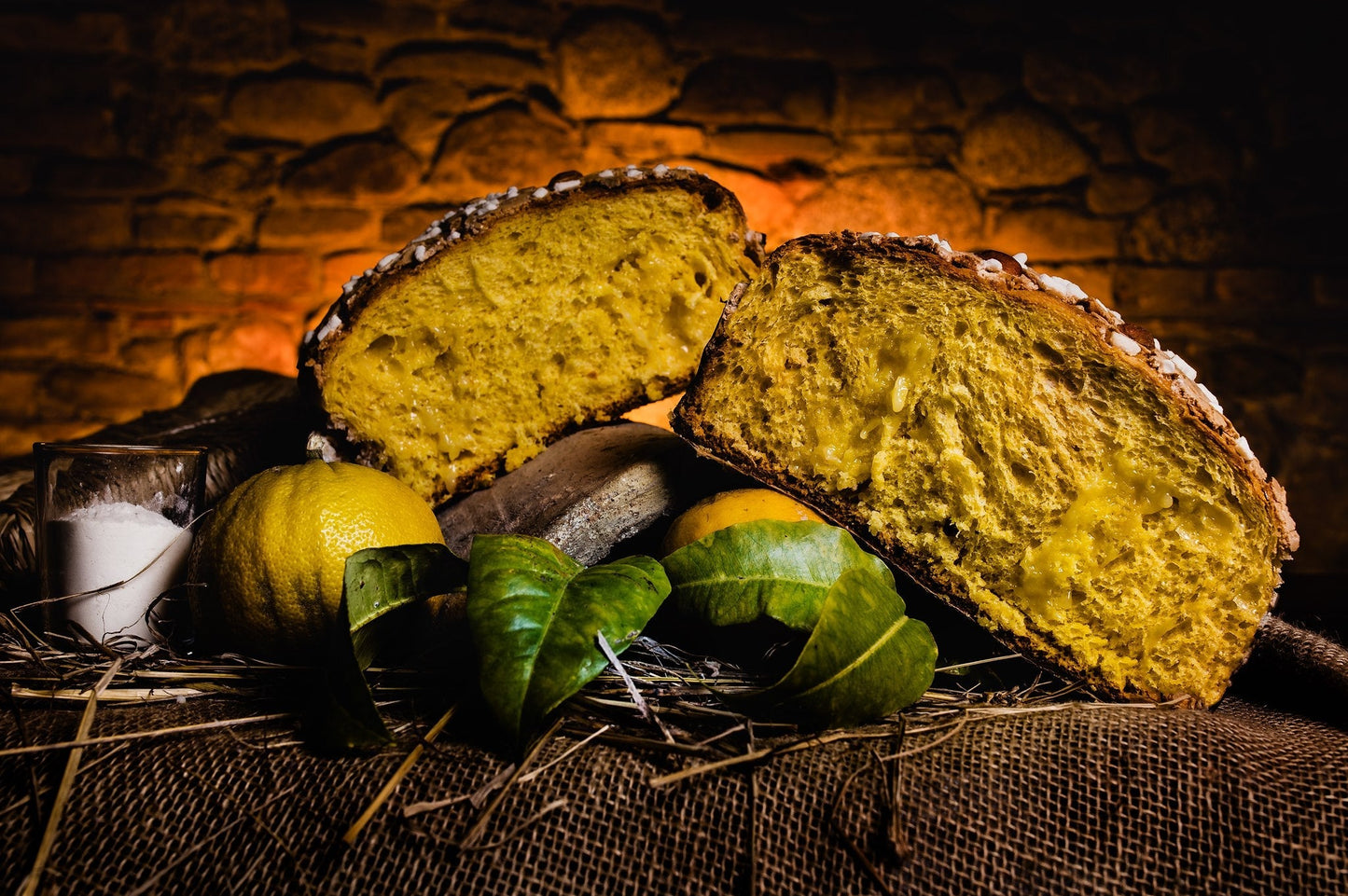 Panettone Artigianale con Crema al Bergamotto di Reggio