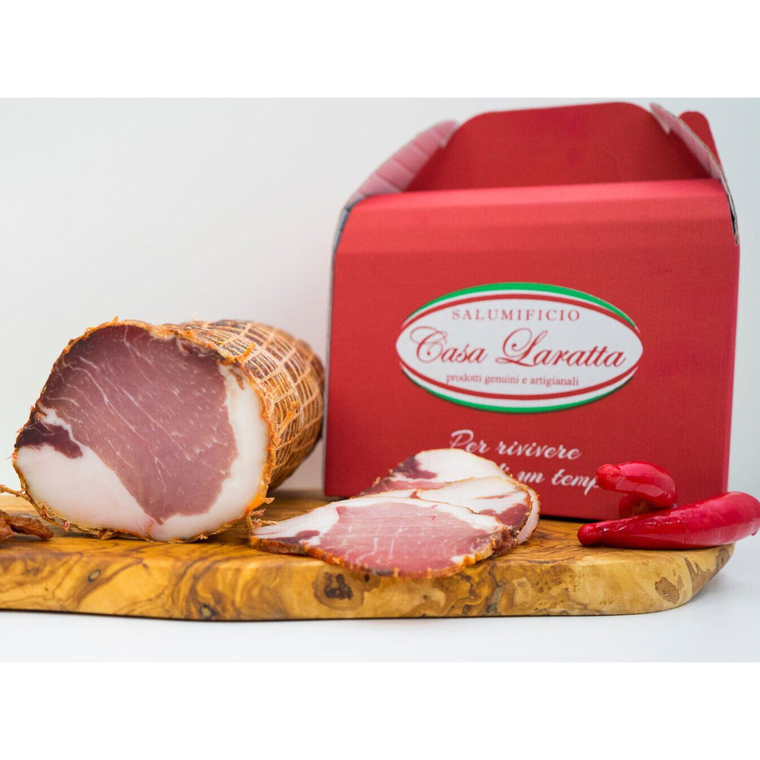 Capocollo Artigianale di Papanice (kr) 450/550gr. - Nonna Calabrese.it