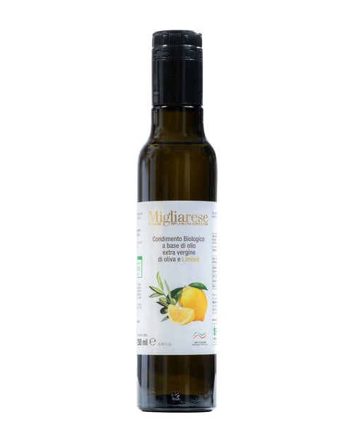 Olio e Sale - Lemon Aromatizzato con limoni freschi condimento con Olio  extravergine di Oliva Merico eccellenza del Salento 100ml