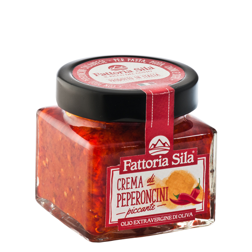 Crema di Peperoncino Piccante In Olio Extra Vergine di Oliva Originale 180gr - Nonna Calabrese.it