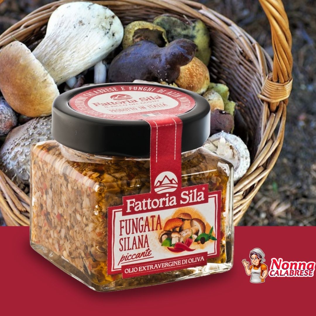 Fungata Silana Piccante Con Puro Peperoncino e Funghi di