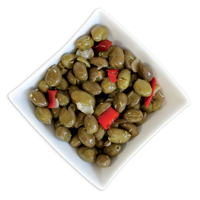 Olive verdi “della Nonna” denocciolate - Conserve