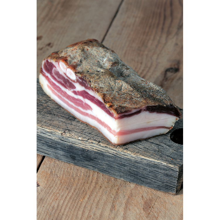 Pancetta Di Casabona Artigianale ad Essiccazione Naturale Genuino 400/450gr - Nonna Calabrese.it