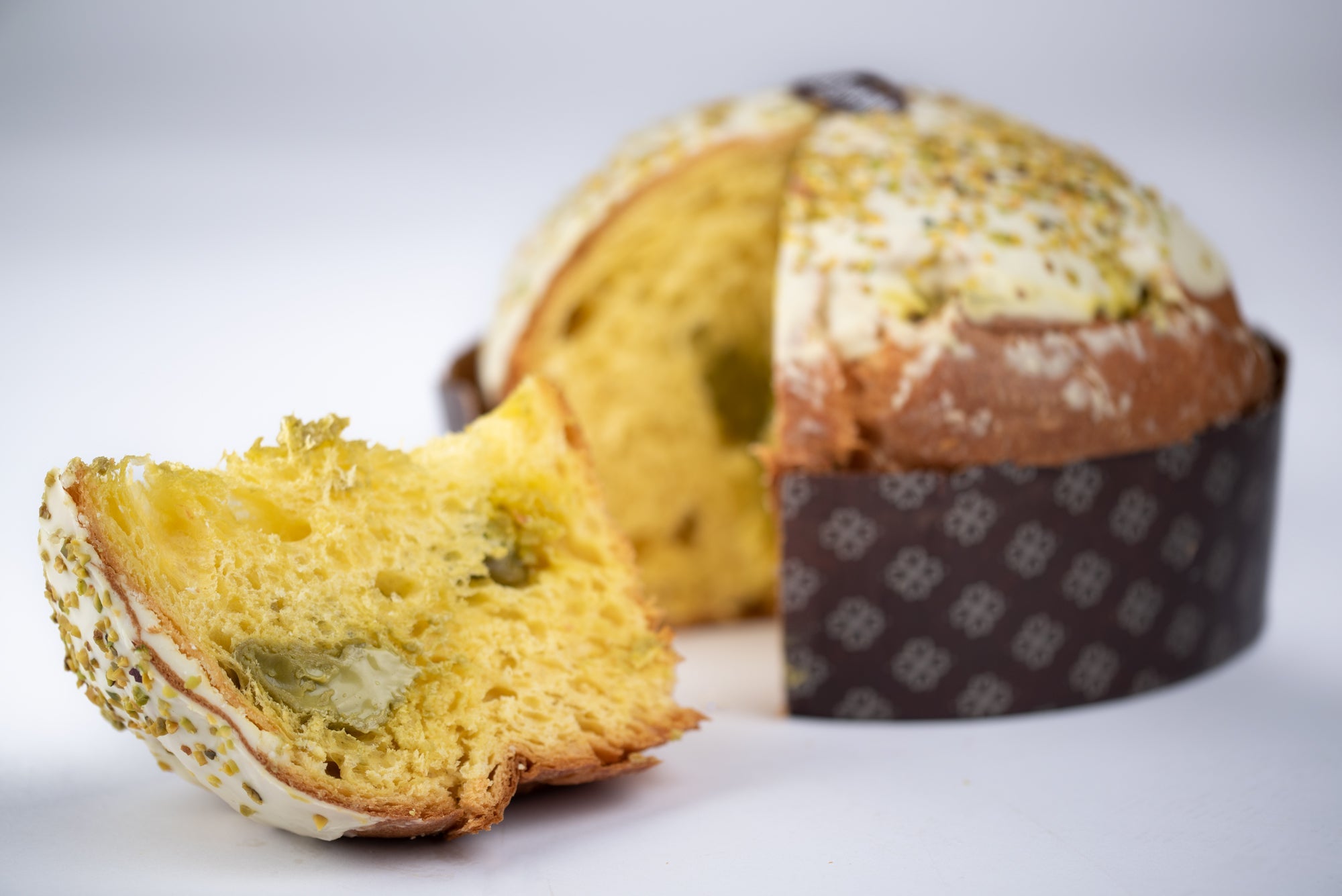 Panettone Farcito al Pistacchio - Dolci