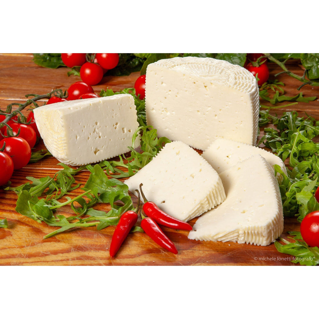 Pecorino Fresco Casearia Crotonese Chiellino peso 350 - 400 g - Nonna Calabrese.it