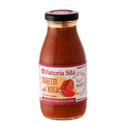 Sugo alla Nduja di Spilinga Originale Ricetta Segreta della Nonna Calabrese 314ml - Nonna Calabrese.it